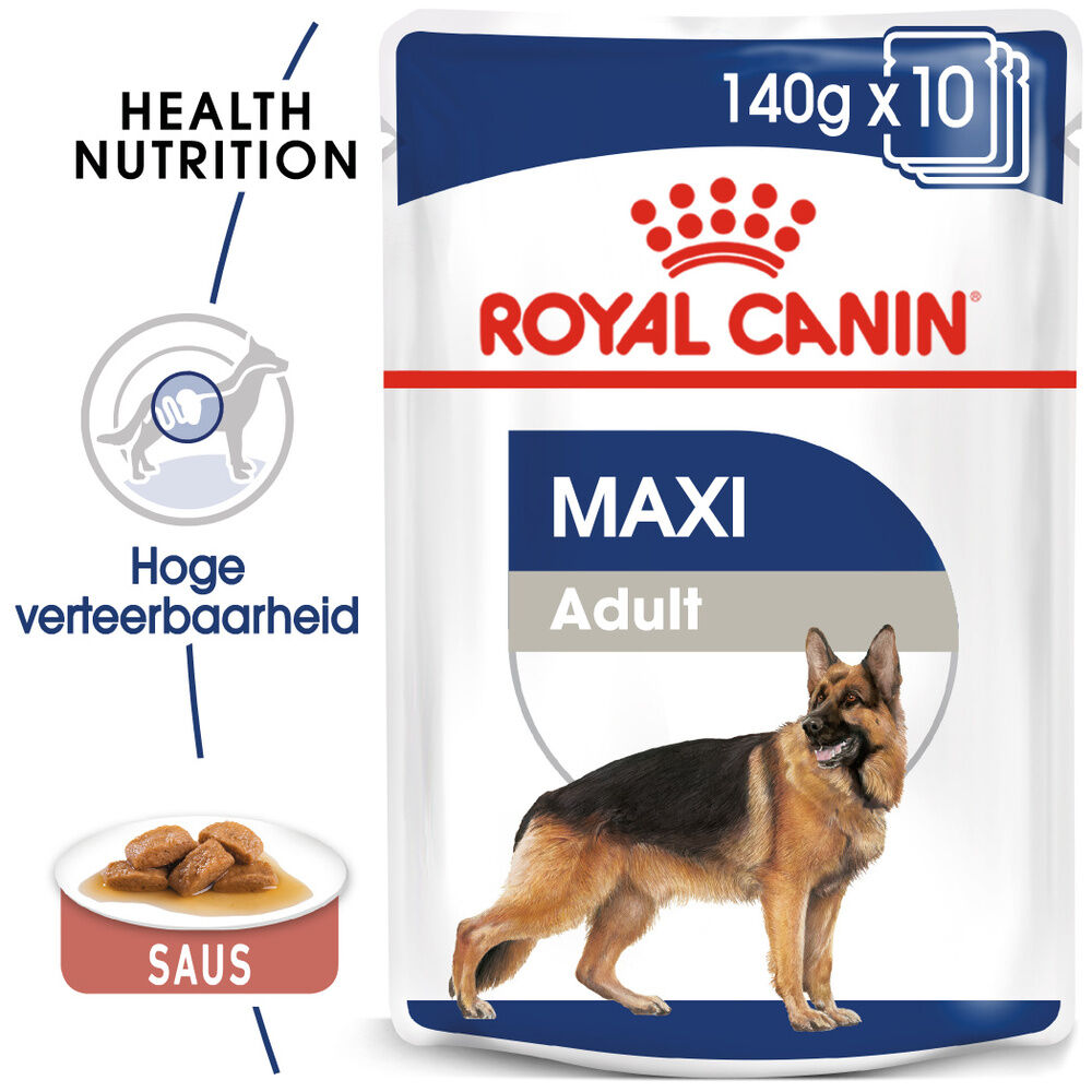 Royal Canin Maxi Adult - Hondenvoer - 1400 Gram - gevogelte