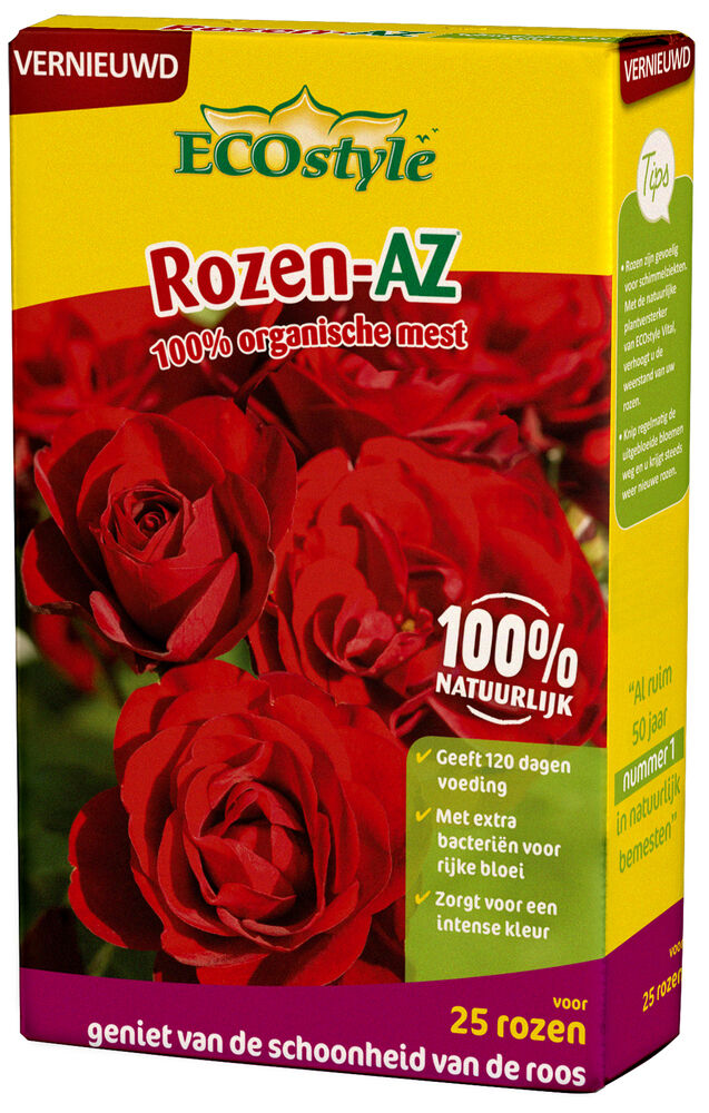 ECOstyle Rozen-AZ - Siertuinmeststof - 0.8 Kilogram ECOstyle Rozen-AZ - Siertuinmeststof - 0.8 Kilogram