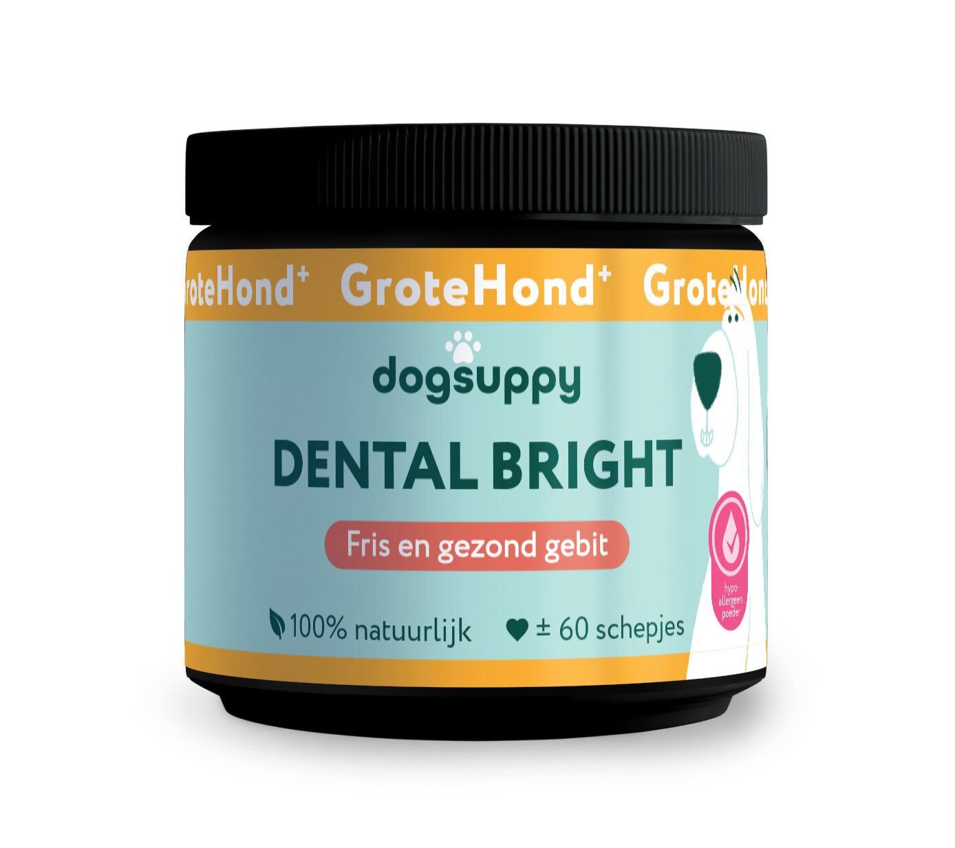 Dogsuppy Dental Bright poeder - Gebitsverzorging hond