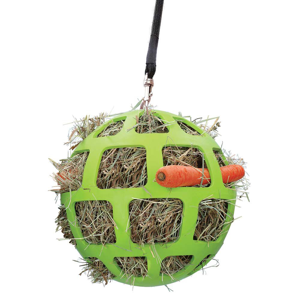 Excellent Hay Slowfeeder - Voerbal - Groen - 22x22x22 cm