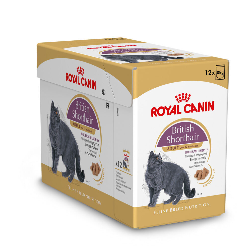 Royal Canin British Shorthair Adult Pouch - Kattenvoer - 1020 Gram