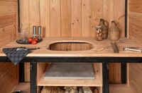 Volente Cody - Buitenkeuken - Bruin - 1x190x90 cm
