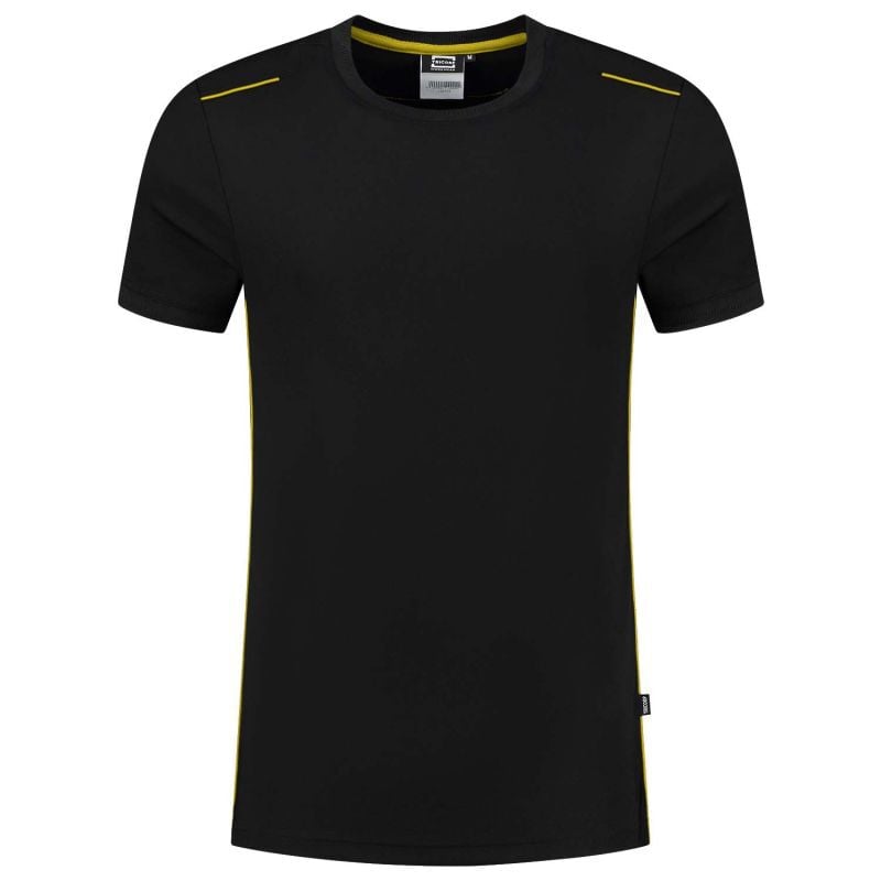 Tricorp Accent 102703 - T-shirt - Zwart/Geel - M Tricorp Accent 102703 - T-shirt - Zwart/Geel - M