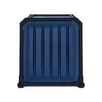 4Pets Pro 1 Noir - Autobench Hond - Zwart - 54.4x54.5x73.5 cm - S