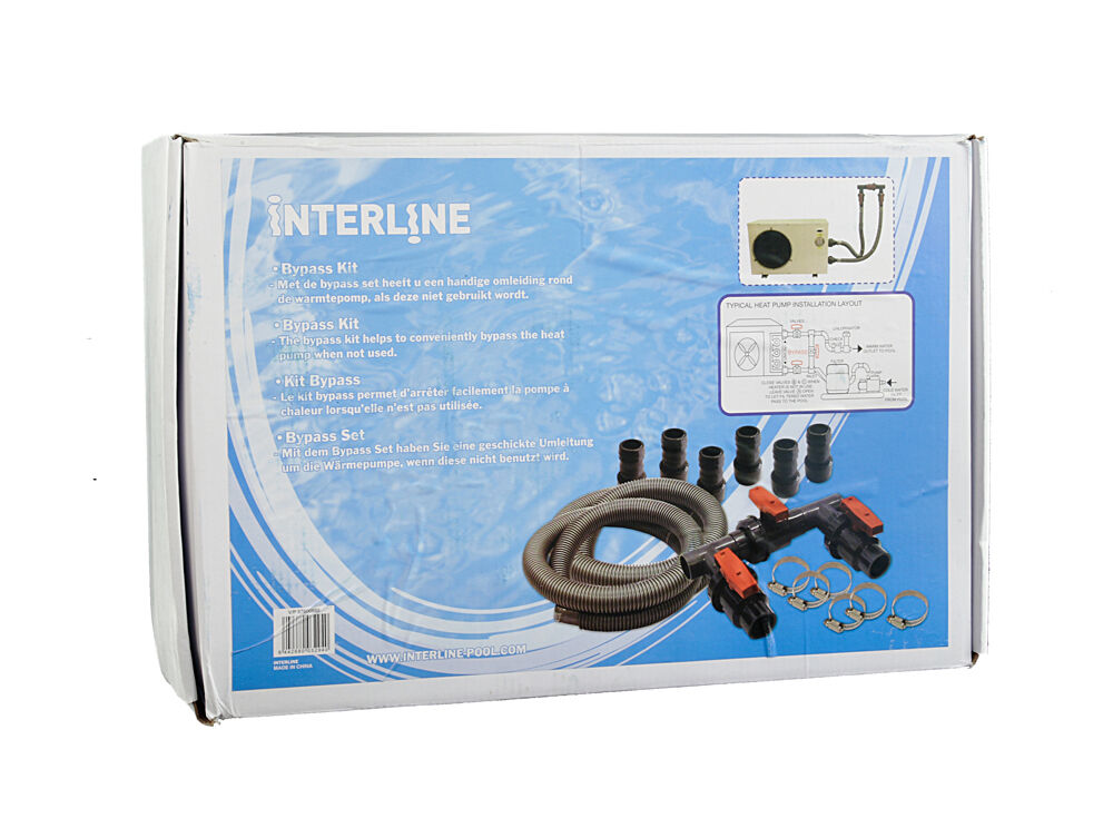 Interline Eco & Pro Bypass Kit - Warmtepomp - Zwart