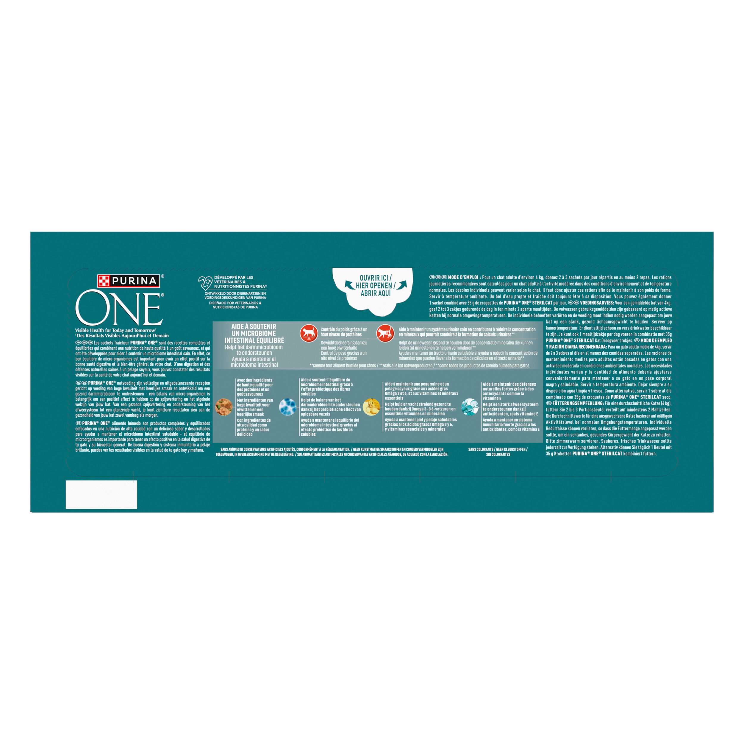Purina One Sterilcat - Kattenvoer - 40x85 gram - 3400 Gram