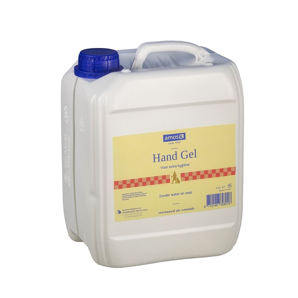 Amos - Handgel - 5000 Milliliter Amos - Handgel - 5000 Milliliter