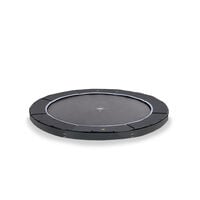 EXIT Dynamic groundlevel - Trampoline - Zwart - 427 cm