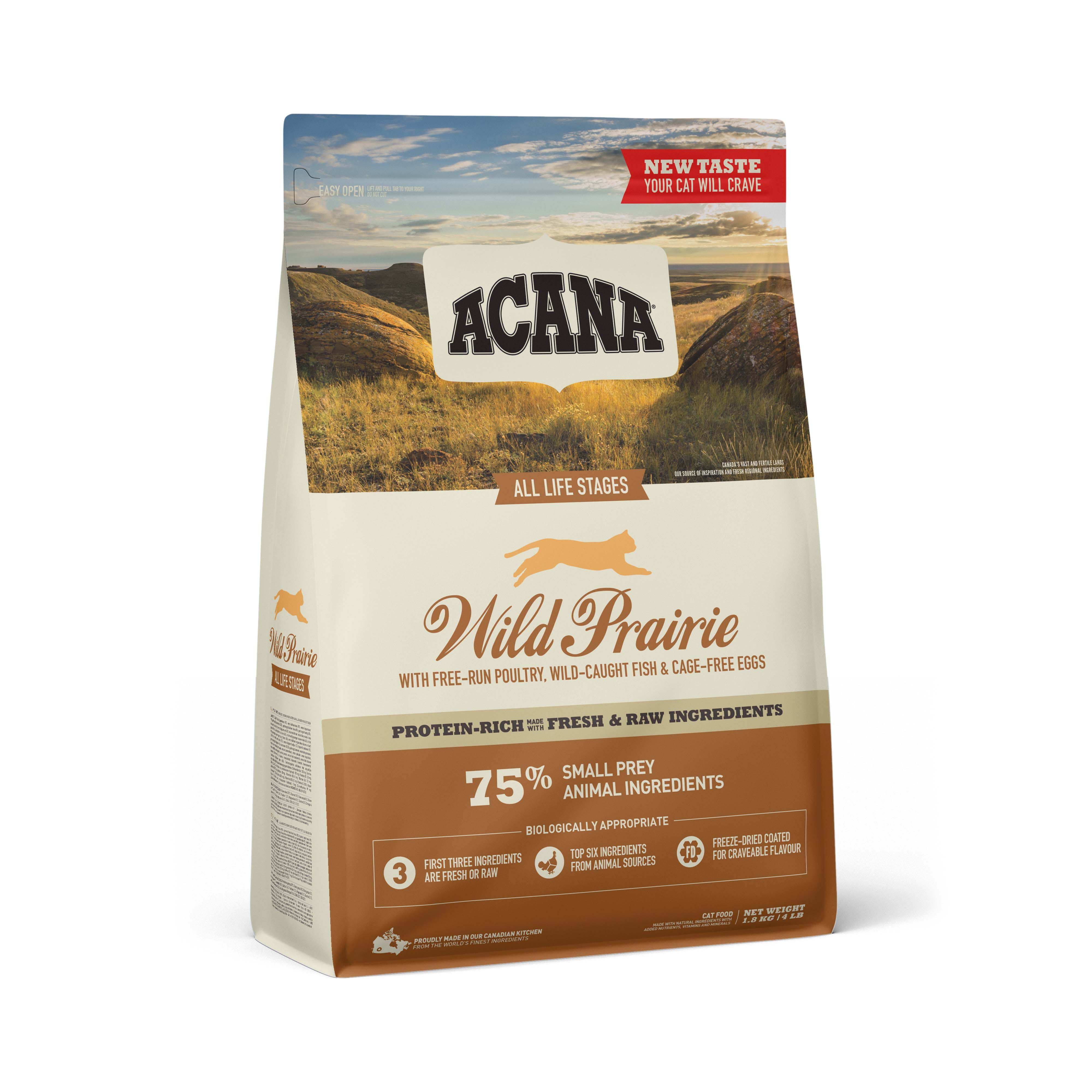 Acana Wild Prairie Cat - Kattenvoer - 1.8 Kilogram - kip Acana Wild Prairie Cat - Kattenvoer - 1.8 Kilogram - kip