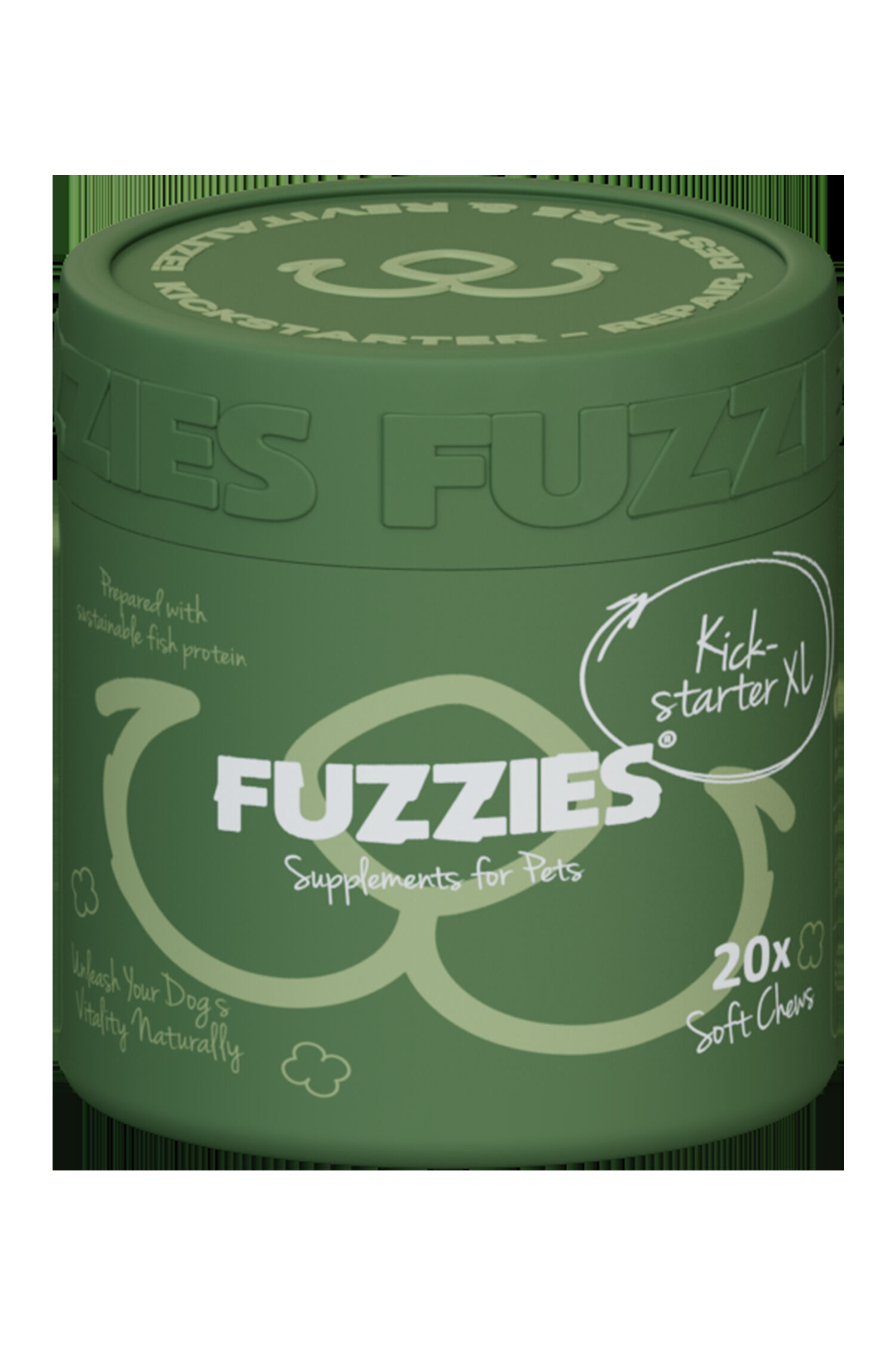 Fuzzies Kickstart - Hondensnack Fuzzies Kickstart - Hondensnack