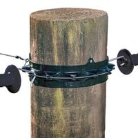 Pulsara Ankerstrip - Mulit-poortgreep - 10 cm - 10 Stuks - Zwart - 60 cm