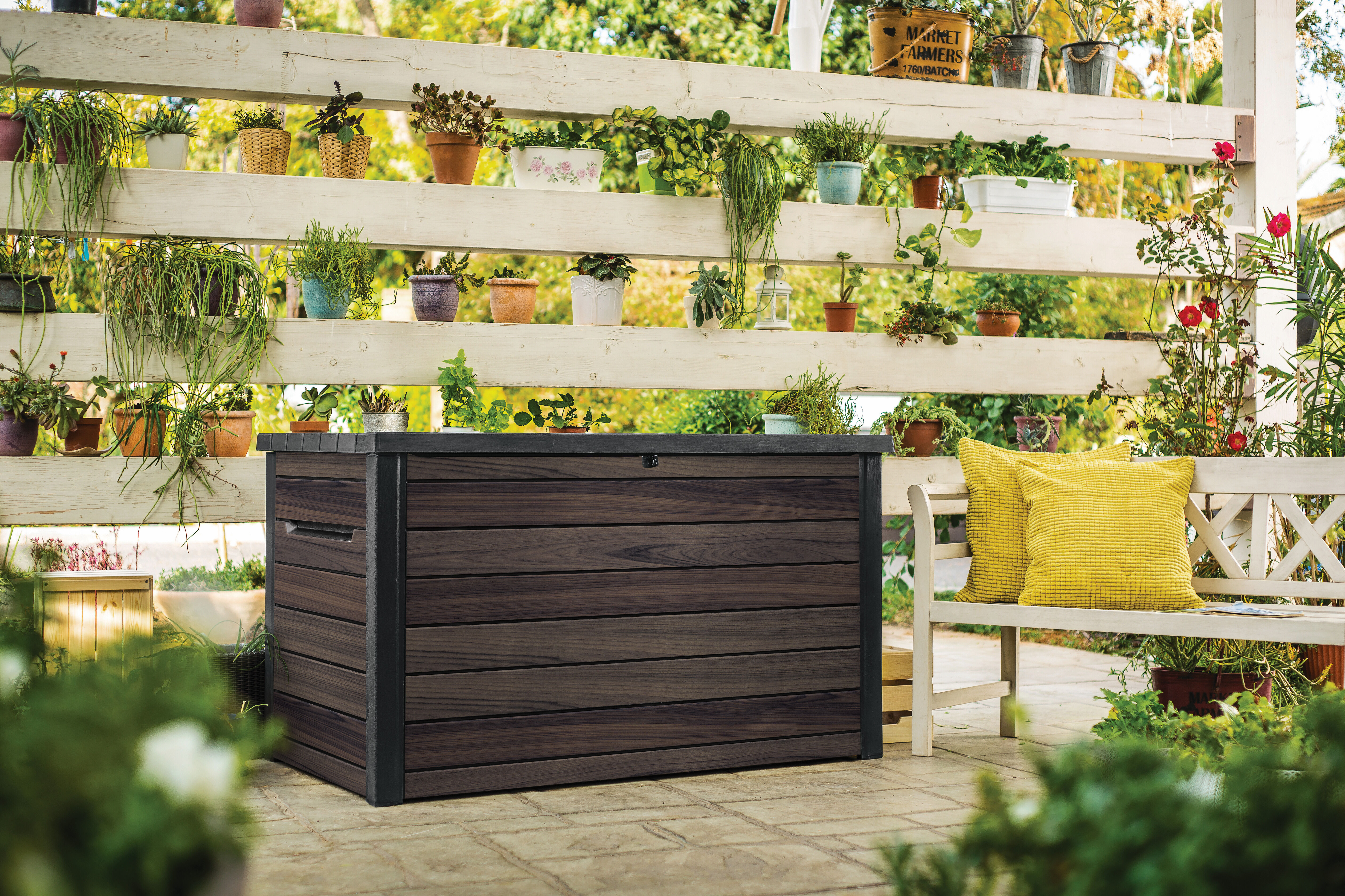 Keter Rosewood - Opbergbox - 16.5x103.2x149.5 cm