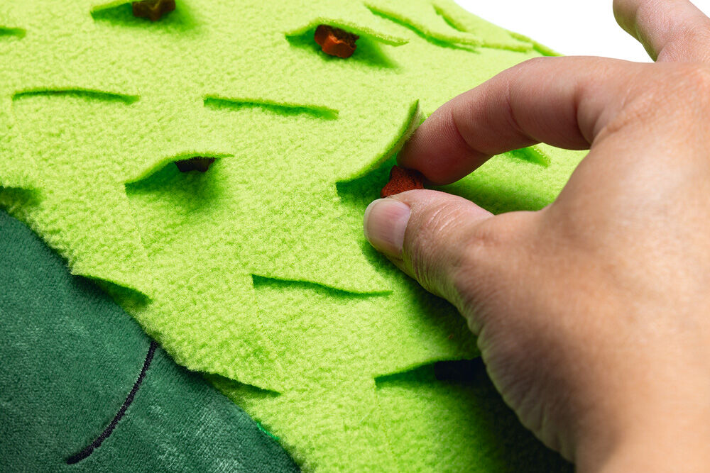 Beeztees Hide and Seek Jungle Krokodil - Snuffelmat - Hondenspeelgoed - Groen - 1x54x84 cm