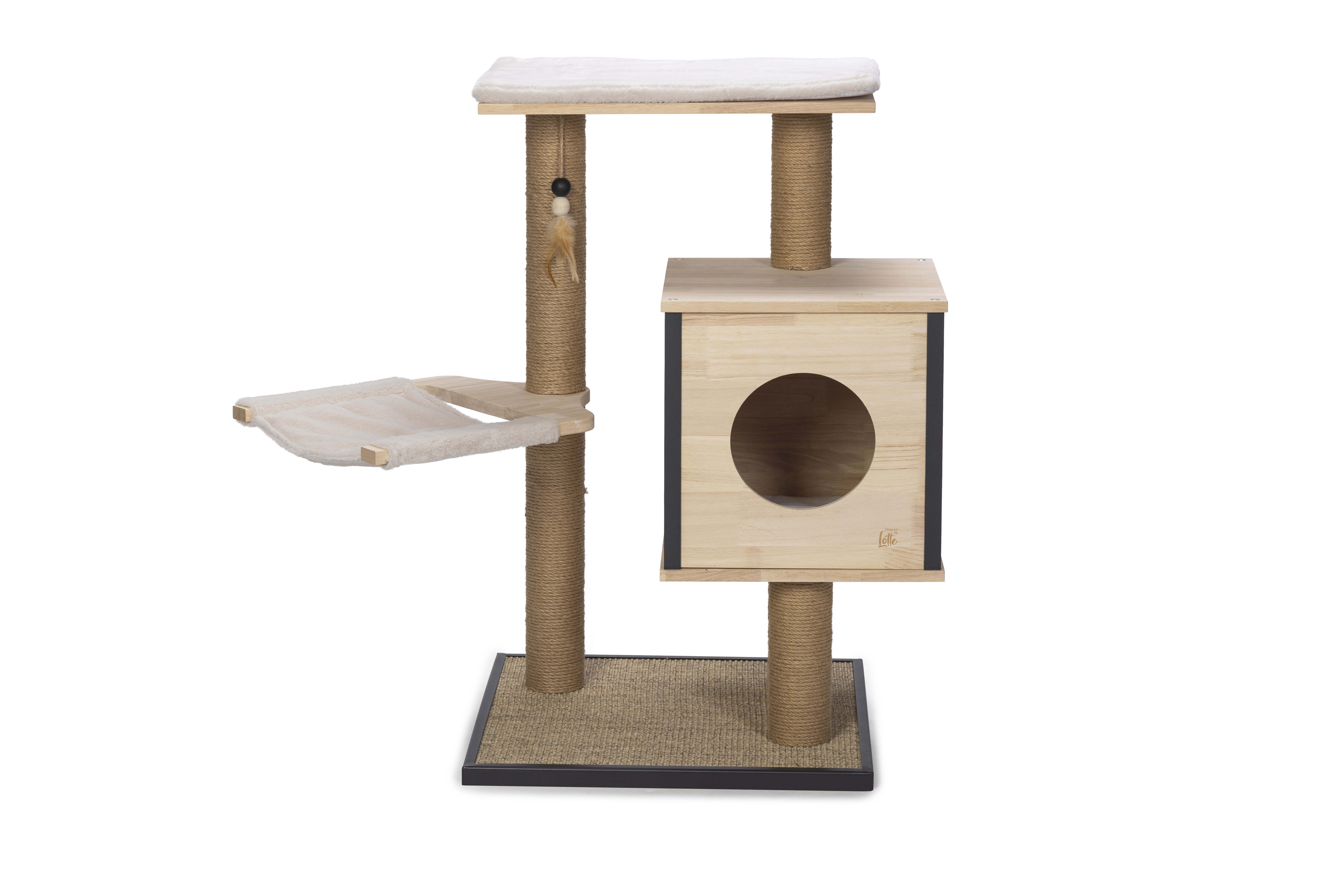 Designed by Lotte Nola - Krabmeubel - Bruin - 97x56x56 cm