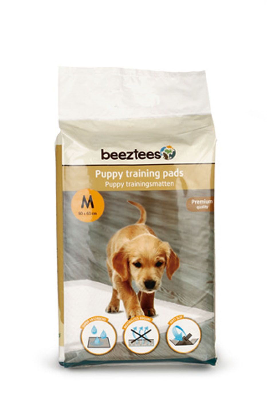 Beeztees Trainingsmatten - 15 Stuks - Wit - M Beeztees Trainingsmatten - 15 Stuks - Wit - M
