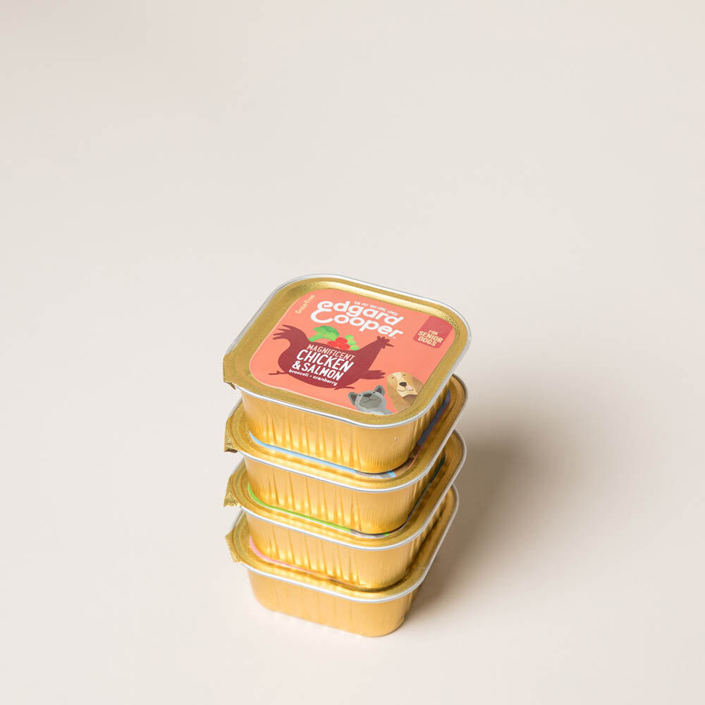 Edgard & Cooper Senior - Hondenvoer - 150 Gram - zalm, kip