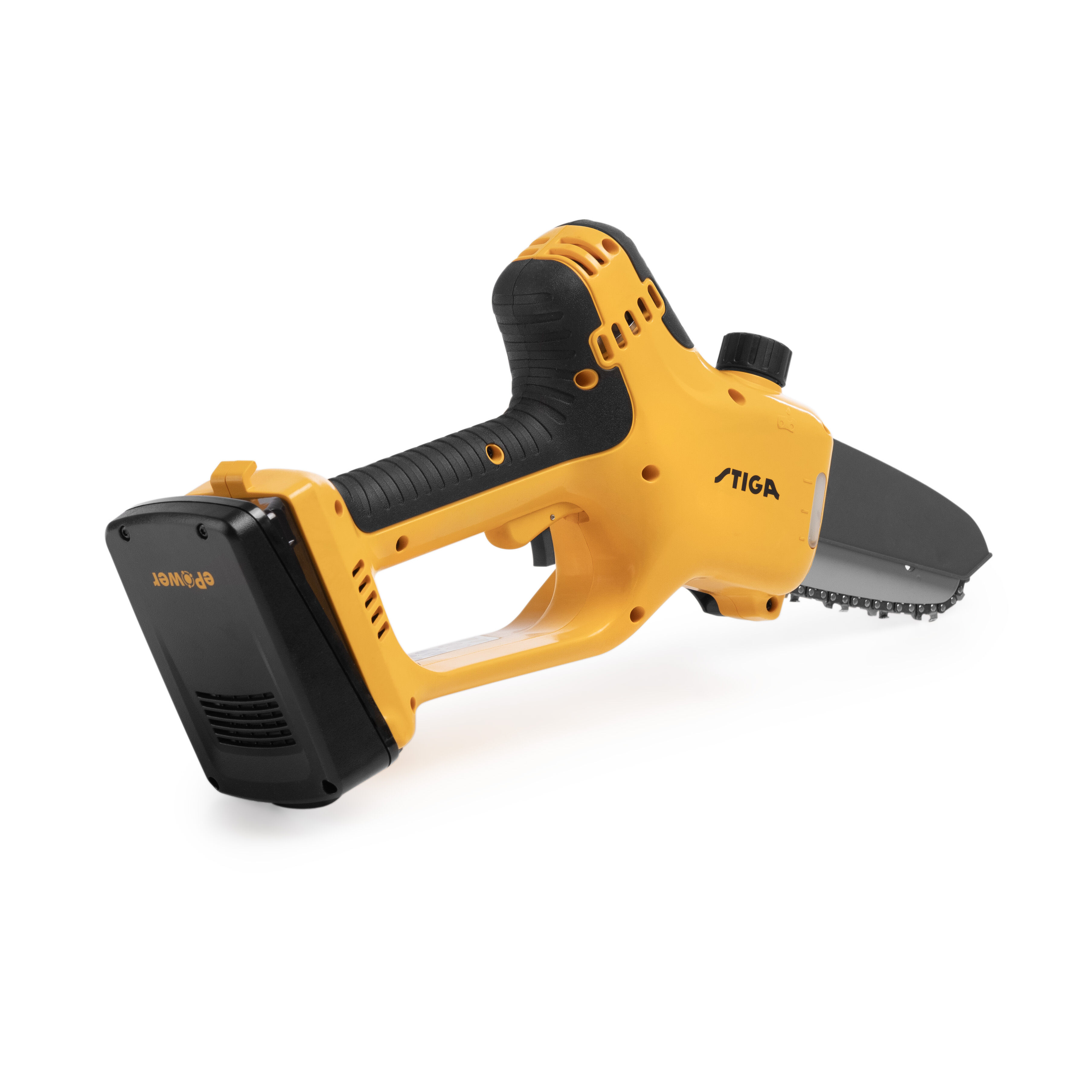 Stiga PR100e - Accu snoeizaag - Geel, antraciet