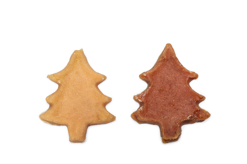 Beeztees Boom Kerstkoekjes - Hondensnack - 155 Gram - Kip, Eend