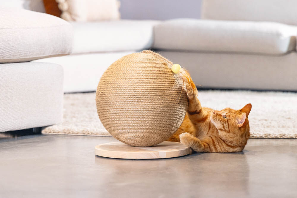 Designed by Lotte Balty - Krabbol - Zand - 28x30x30.2 cm