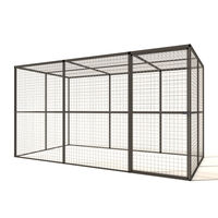 Glorenza Lilly - Kattenren - Antraciet - 178x176x328 cm
