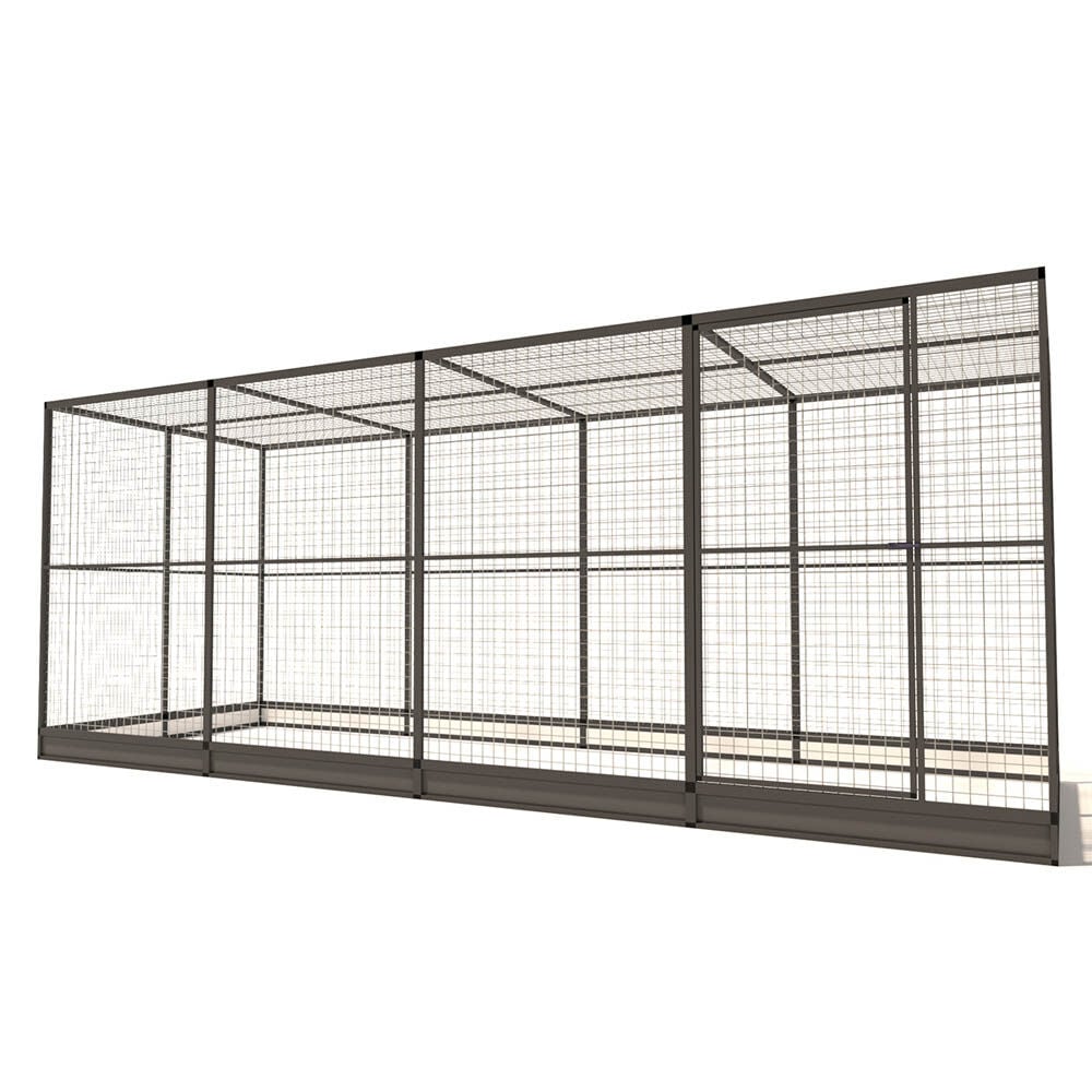 Glorenza Noa - Kattenren - Antraciet - 193x176x484 cm Glorenza Noa - Kattenren - Antraciet - 193x176x484 cm