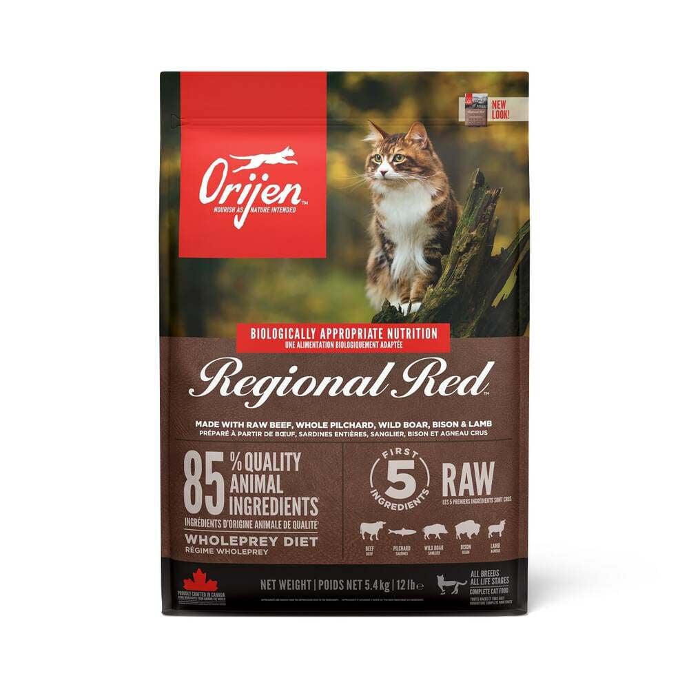 Orijen Whole Prey Regional Red Cat - Kattenvoer - 5.4 Kilogram - rund