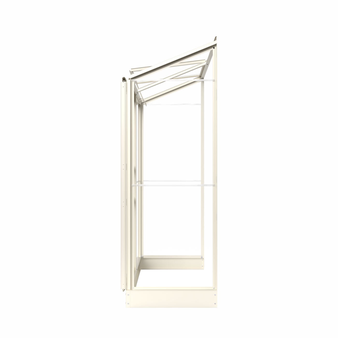 Royal Well Emma I - Muurkas - Wit - 194x132x69 cm - Veiligheidsglas