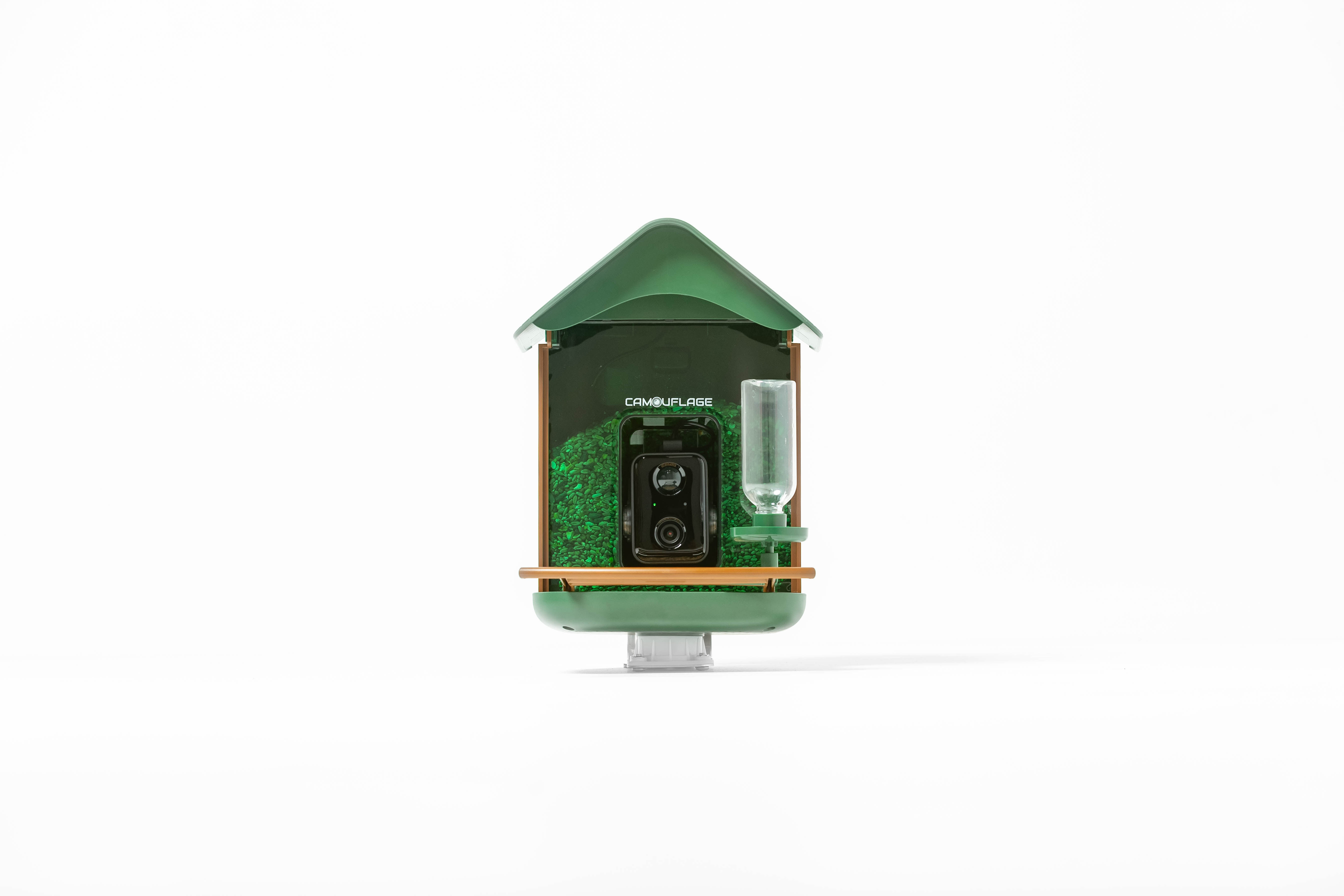 Camouflage Ez Birdfeed - Voederhuis met camera Camouflage Ez Birdfeed - Voederhuis met camera