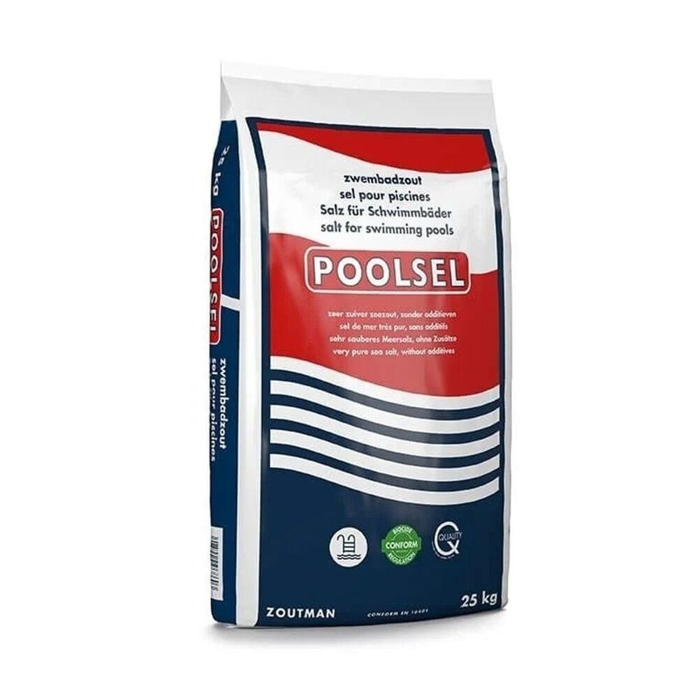 Poolsel - Zwembadzout - 25 Kilogram