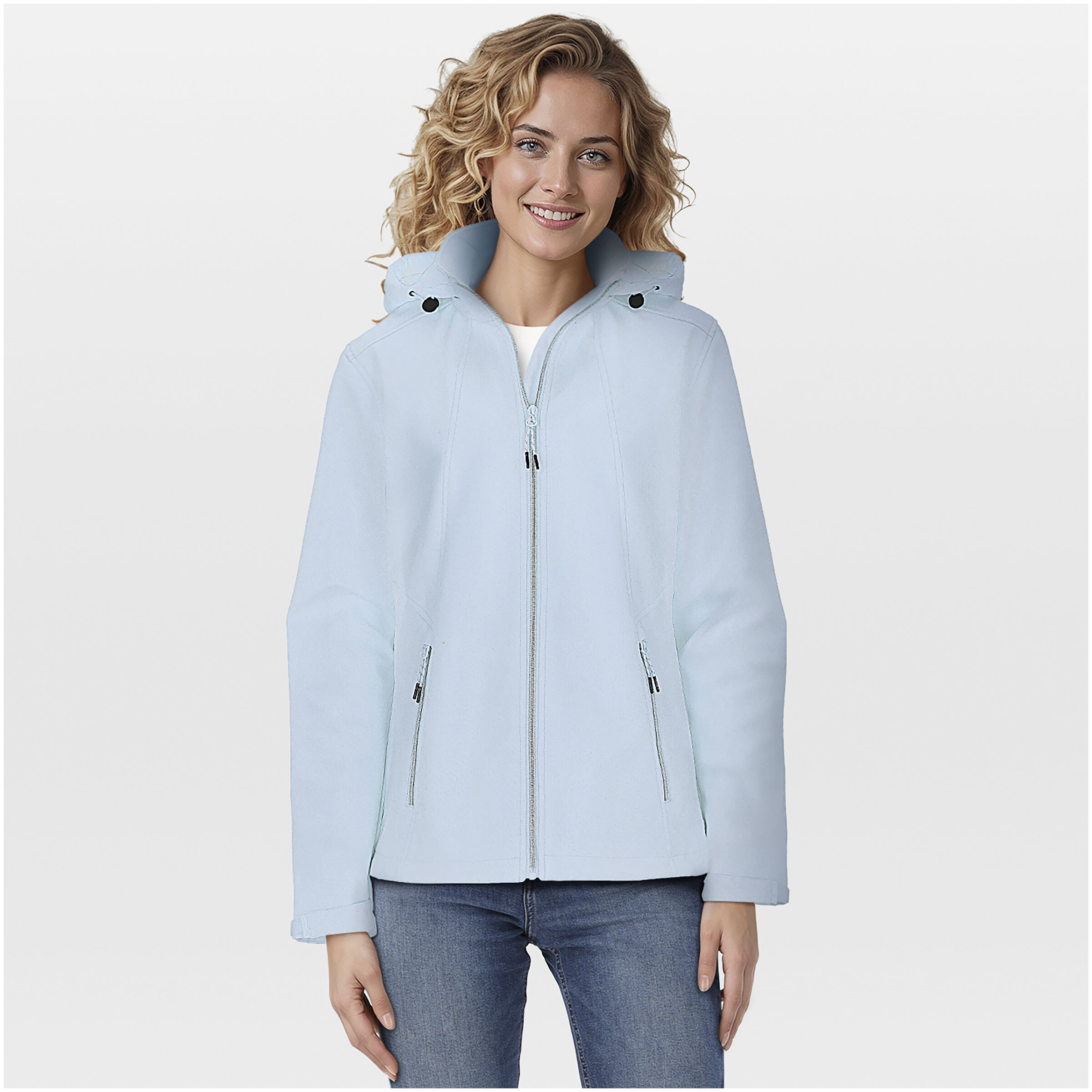 Kjelvik Jade - Softshell jas - Lichtblauw - 36 Kjelvik Jade - Softshell jas - Lichtblauw - 36