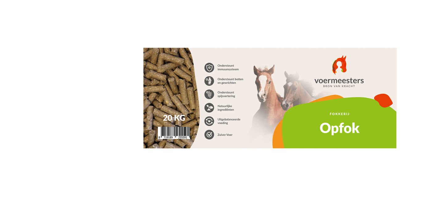Voermeesters Opfok - Fokkerij - 20 Kilogram - Zak