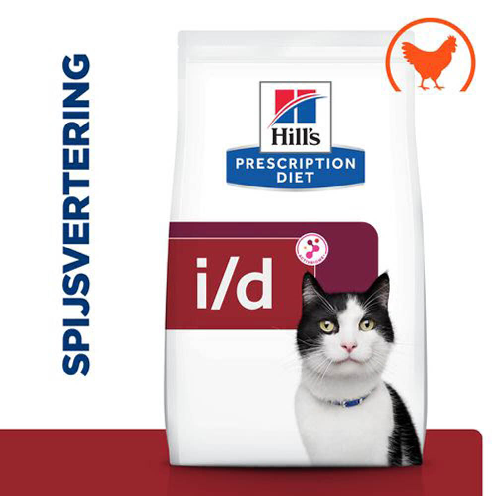 Hill's Prescription Diet Digestive Care - Kattenvoer - 8000 Gram - kip