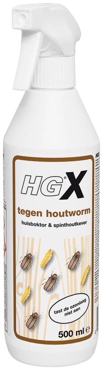HG - Houtwormmiddel - 500 Milliliter