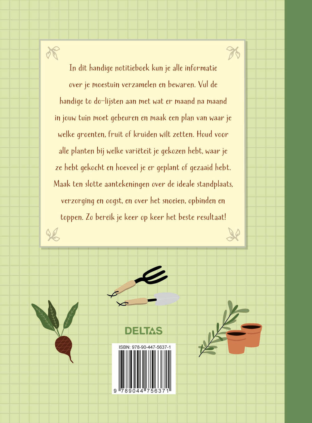 Deltas Moestuin planner - Boek -
