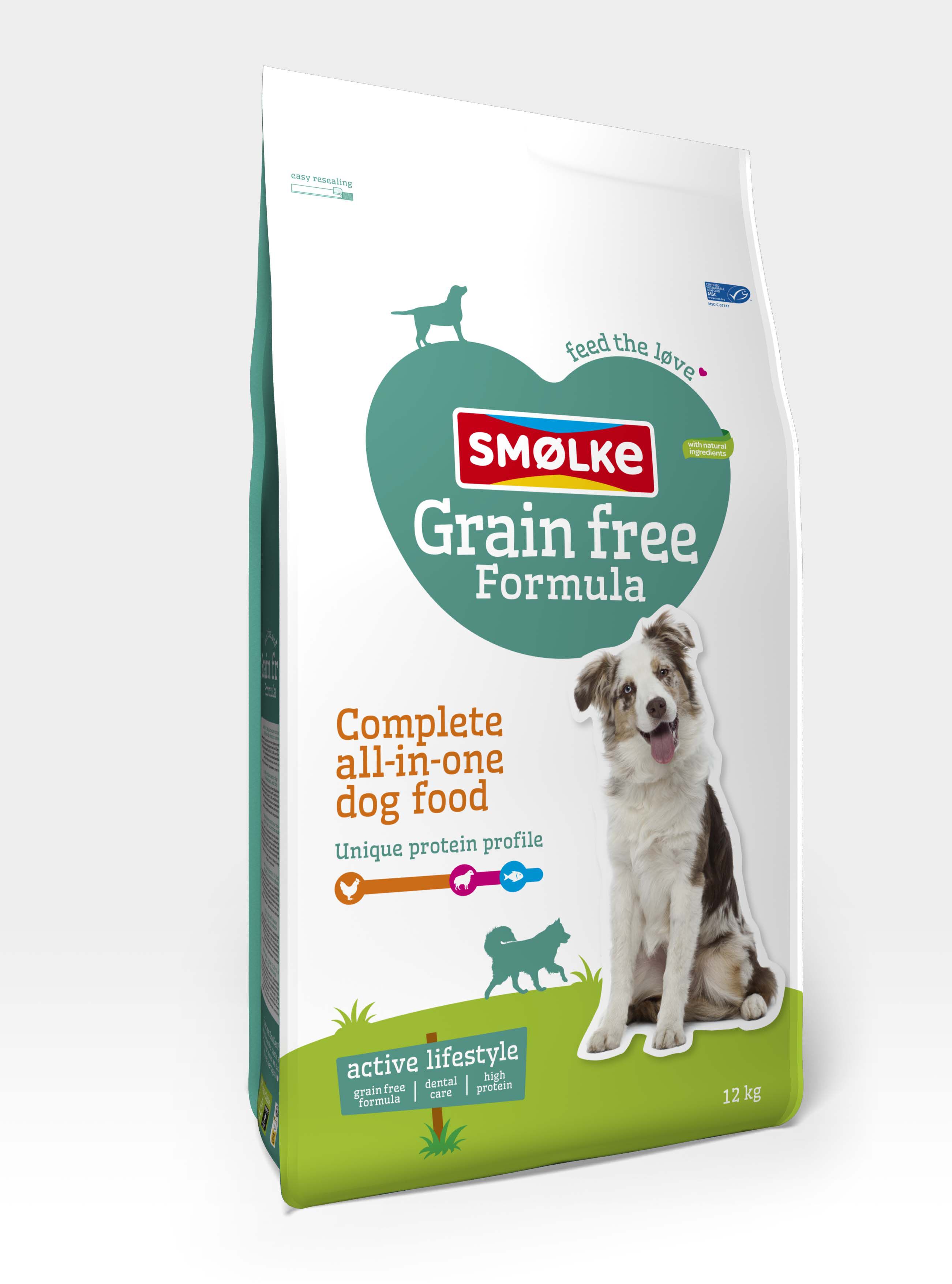Smölke Adult Graanvrij - Hondenvoer - 12 Kilogram - kip, lam, vis Smölke Adult Graanvrij - Hondenvoer - 12 Kilogram - kip, lam, vis