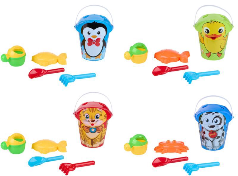 Eddy Toys Dier 5 delig - Zandemmer