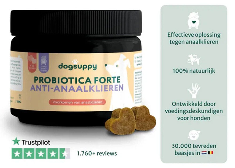 Dogsuppy Anti-anaalklieren - Probiotica
