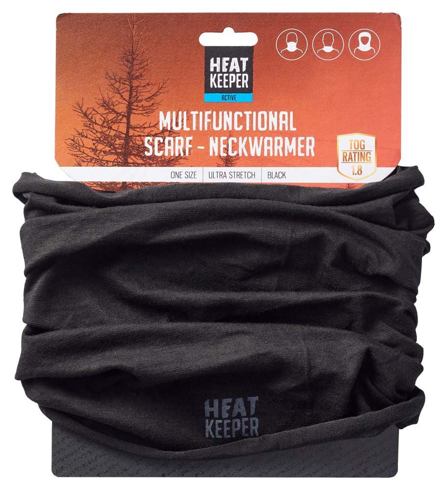 Heatkeeper Thermo  - Nekwarmer - Zwart