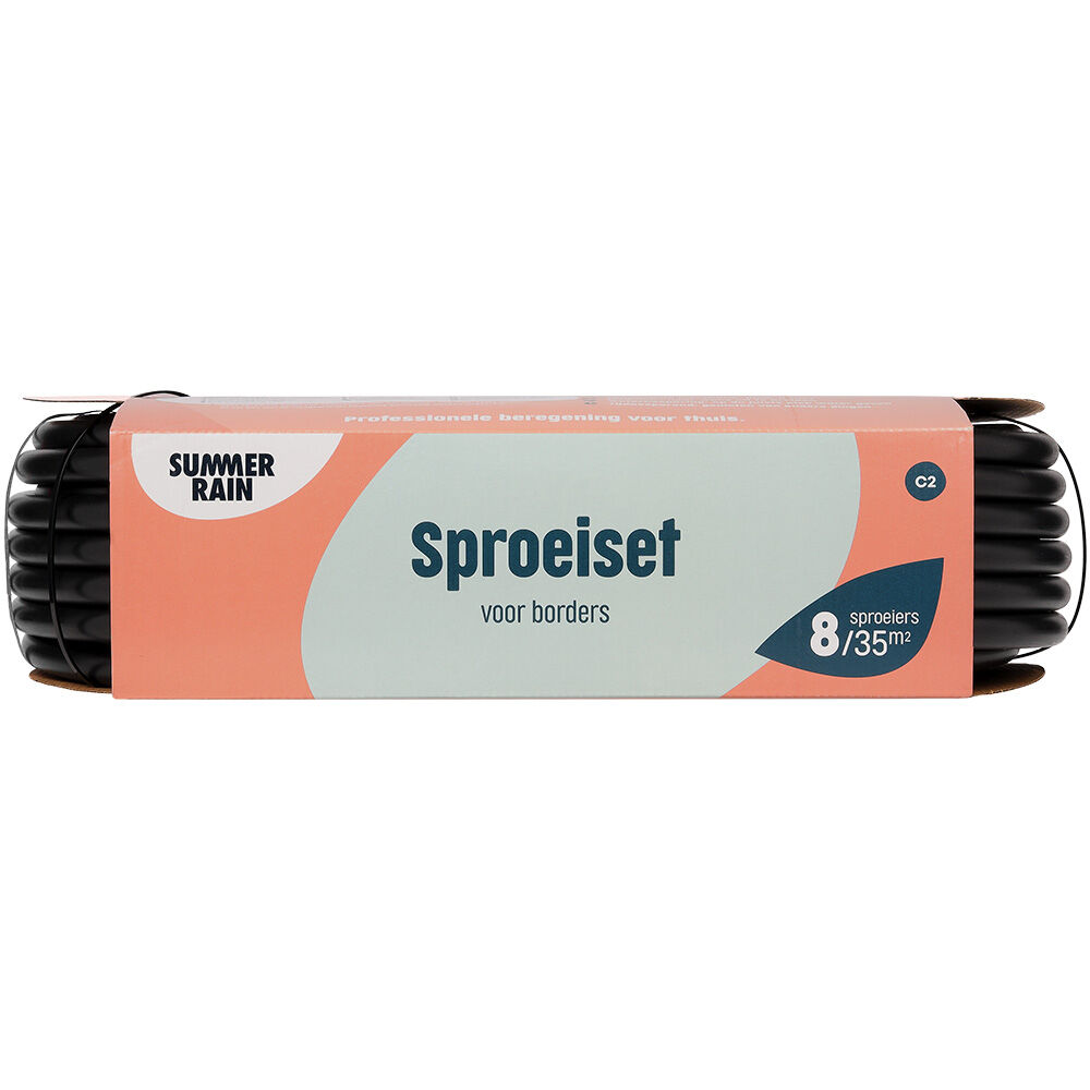 SummerRain - Sproeiset voor borders - 35m²