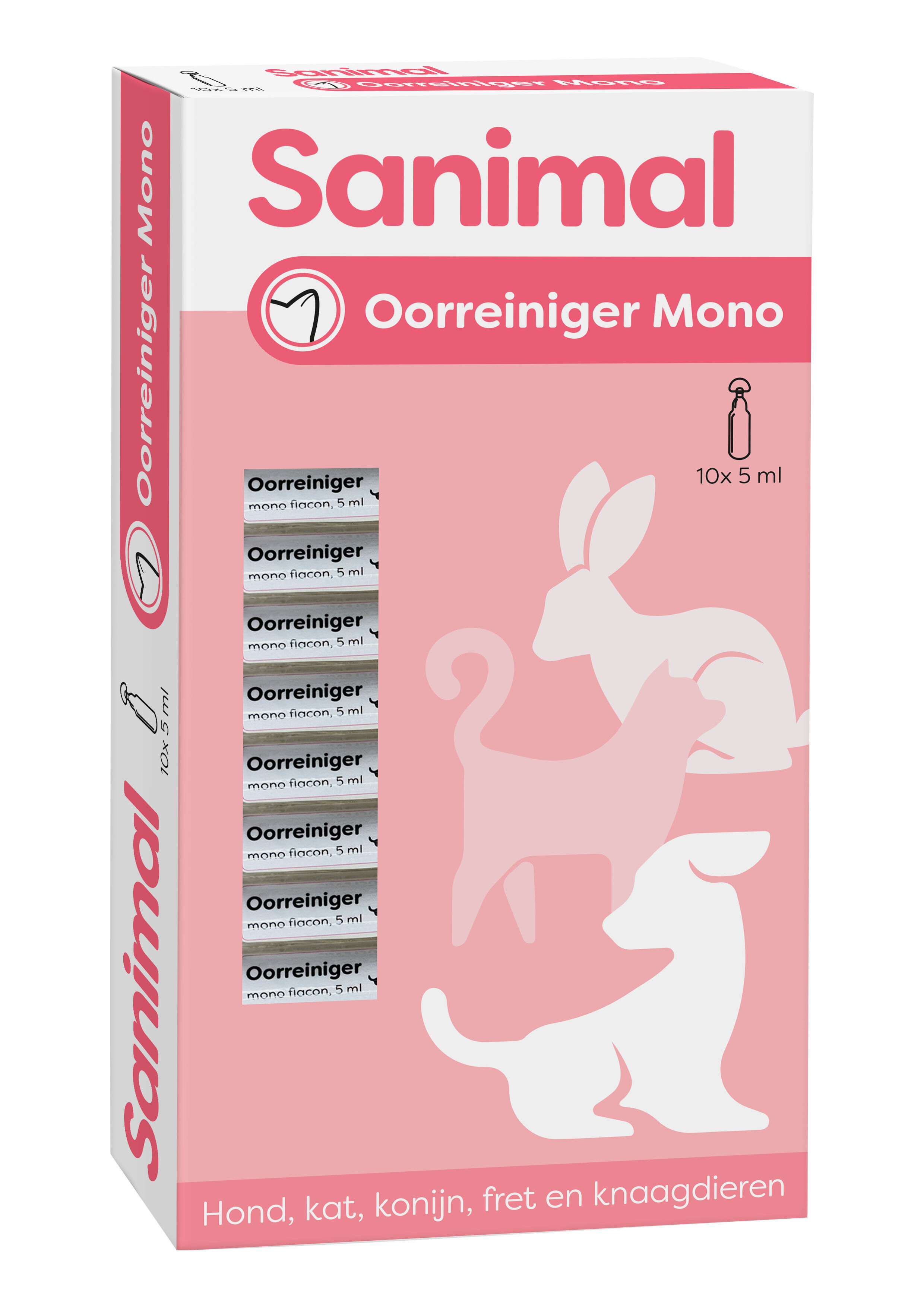 Sanimal Oorreiniger - Oorverzorging Hond Sanimal Oorreiniger - Oorverzorging Hond