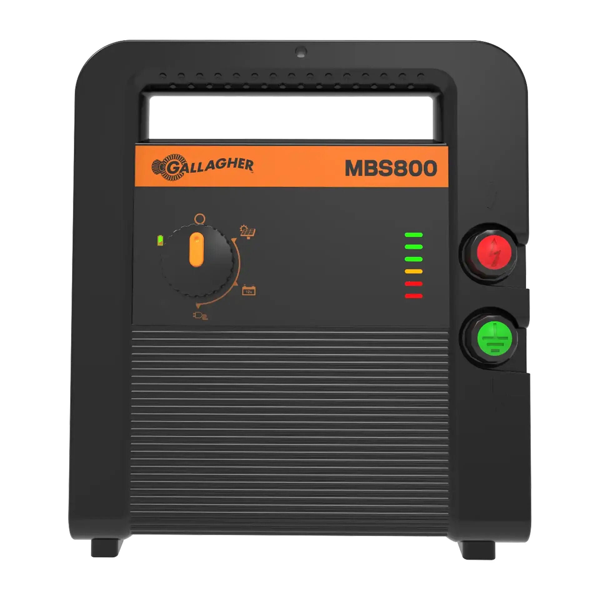 Gallagher MBS800 - Schrikdraadapparaten - 28 cm - Multi - 230V/12V/Solar - 4.9 Joule - 26 cm