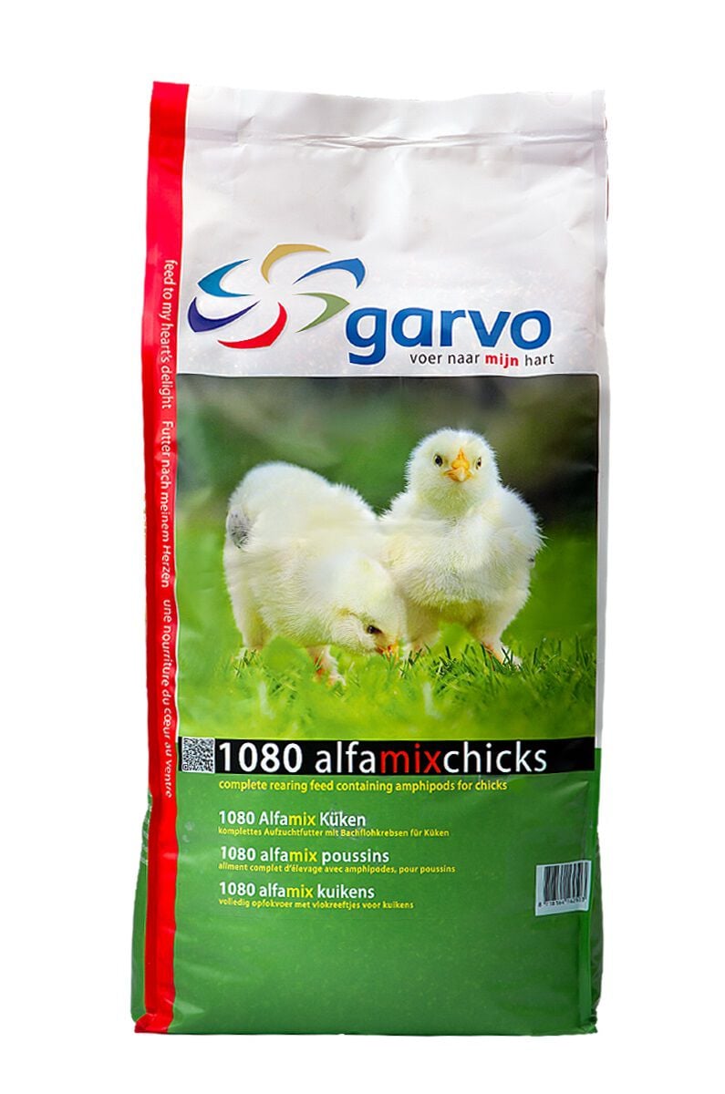 Garvo Alfamix Kuikens - Kuikenvoeding - 12.5 Kilogram Garvo Alfamix Kuikens - Kuikenvoeding - 12.5 Kilogram