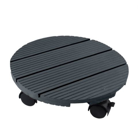 Nature - Plantentrolley - Antraciet - ⌀ 30 cm Nature - Plantentrolley - Antraciet - ⌀ 30 cm