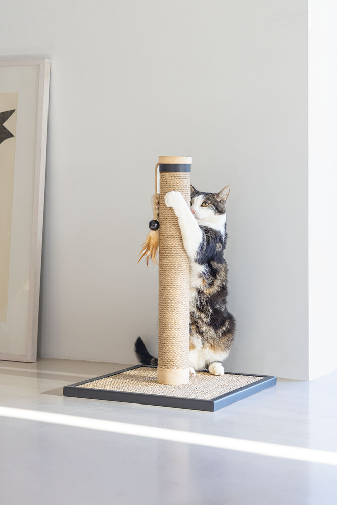 Designed by Lotte Vyda - Krabpaal - Bruin - 1x40x1 cm