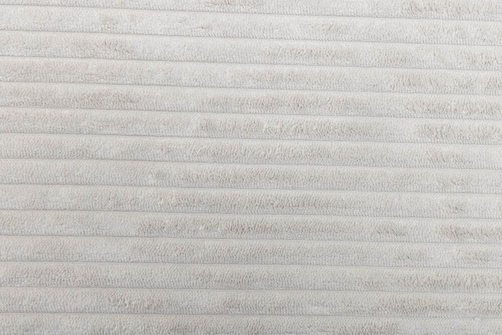 Designed by Lotte Ribbed Orthopedisch - Benchkussen - Lichtgrijs - 8x53x76 cm - Klein