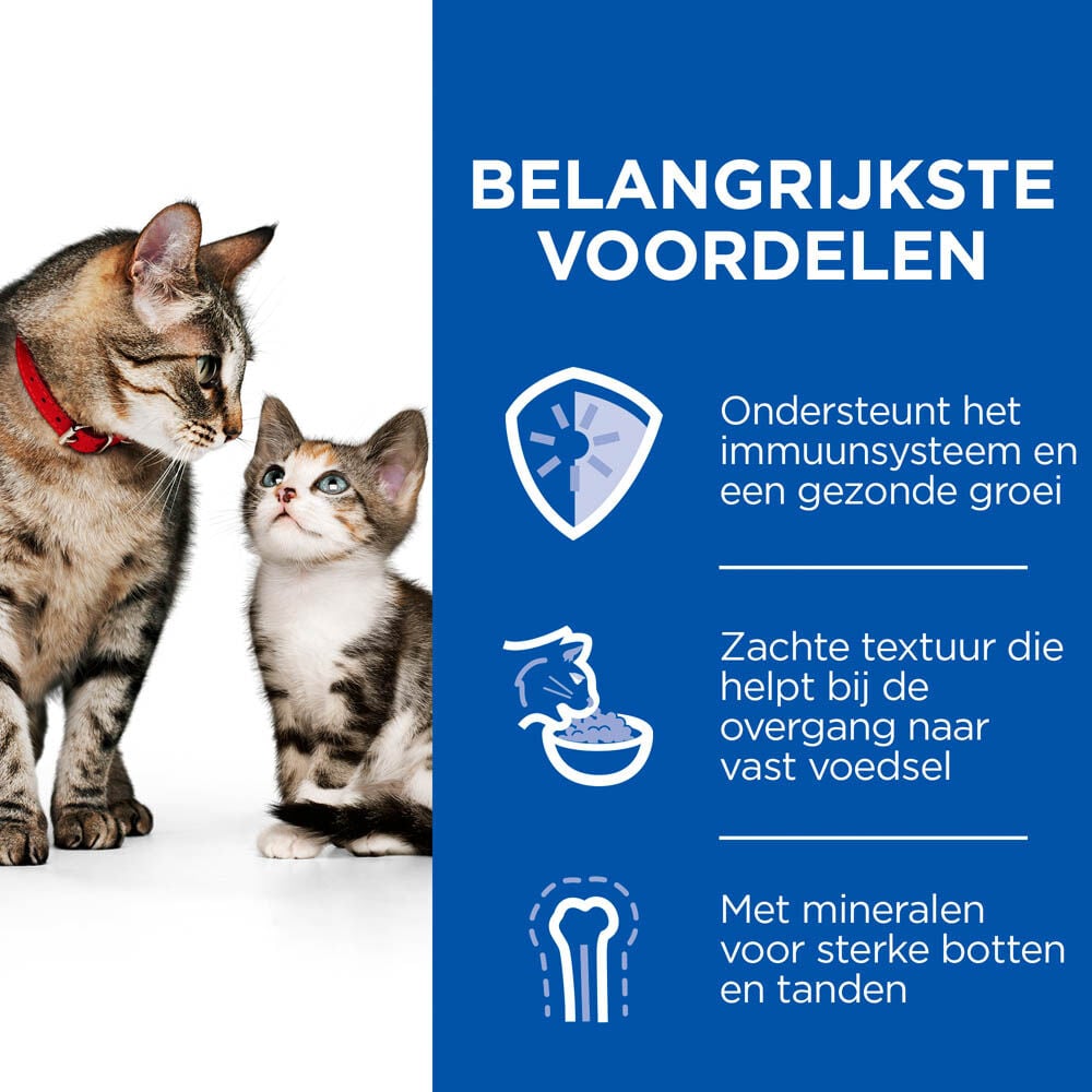 Hill's Kitten Tender Mousse - Kattenvoer