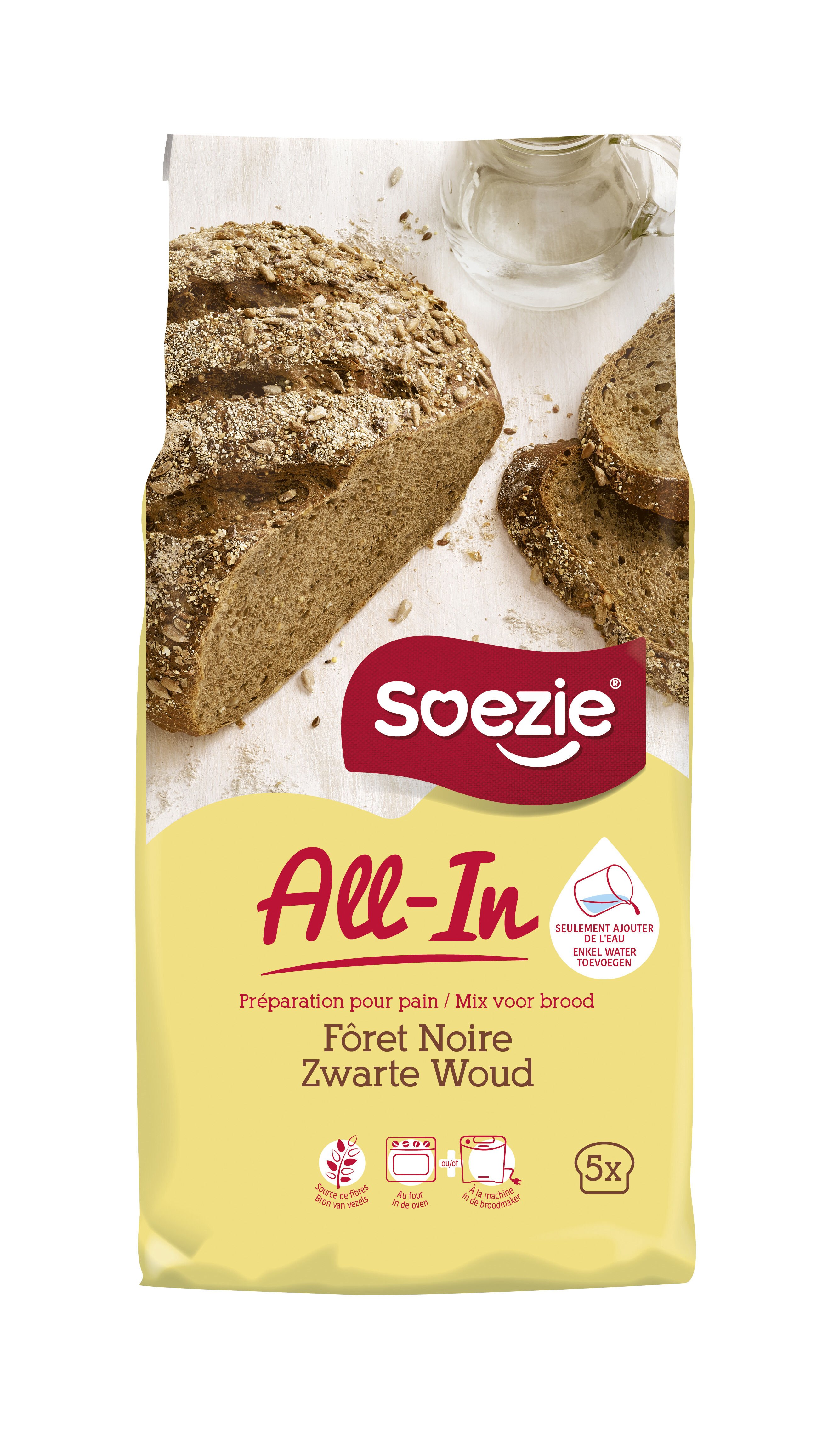 All-In Zwarte Woud Brood - Broodmeel