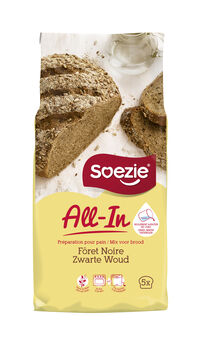 All-In Zwarte Woud Brood - Broodmeel - 2500 Gram