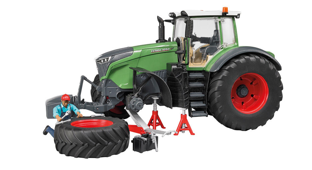 Bruder Fendt 1050 Vario met monteur en accessoires 1:16 - Tractoren Bruder Fendt 1050 Vario met monteur en accessoires 1:16 - Tractoren