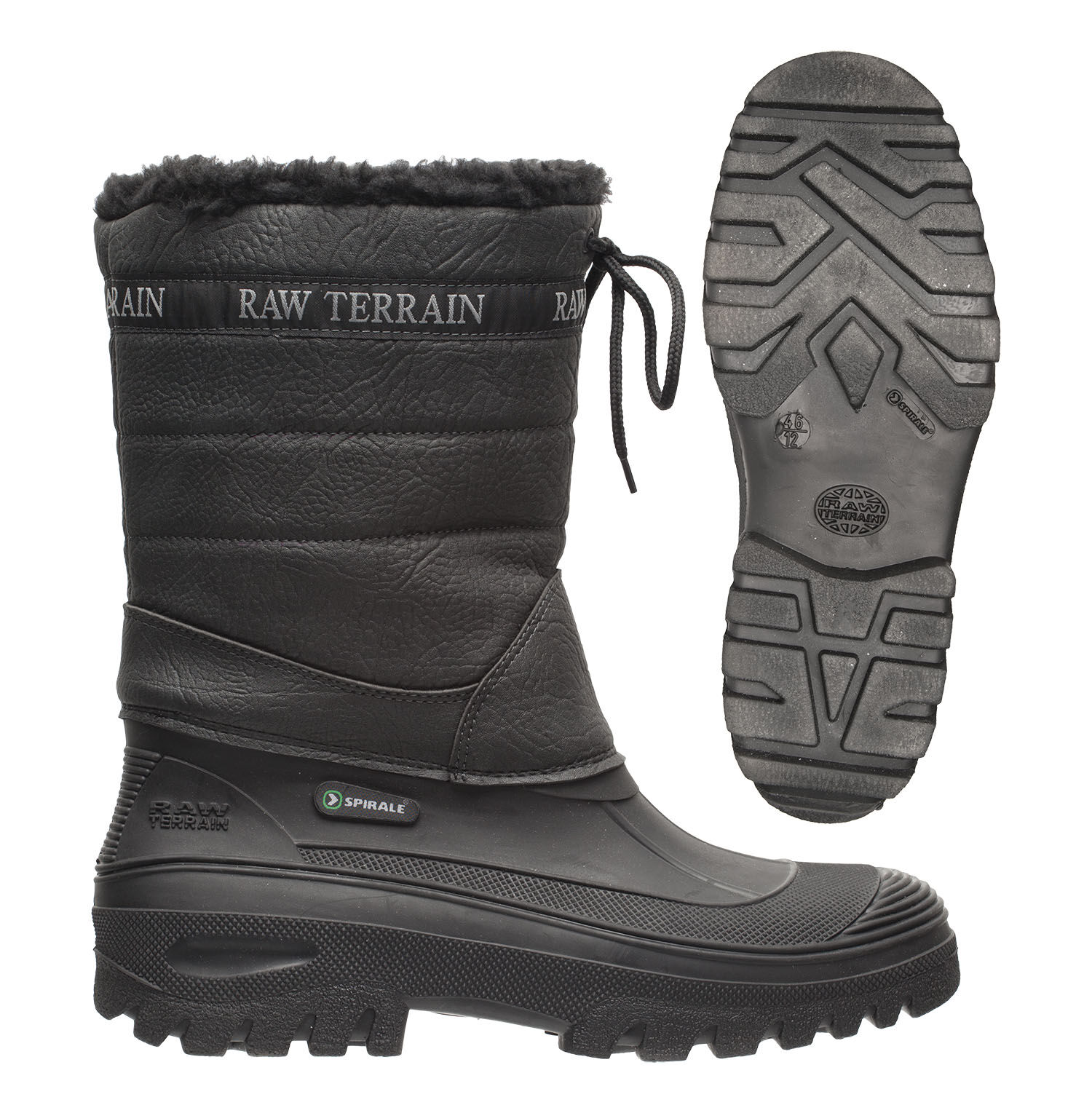 Spirale Raw - Winterlaarzen - Zwart - 44